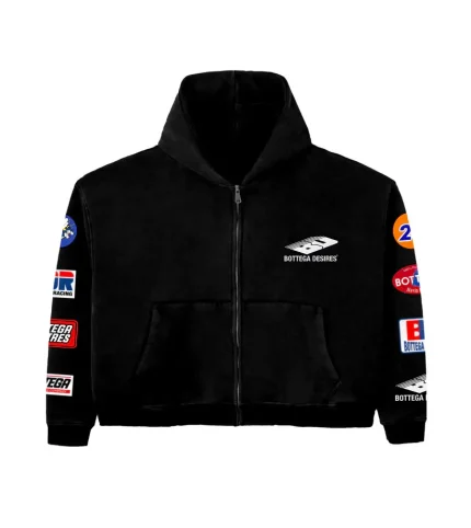 BDR Patches Hoodie Black
