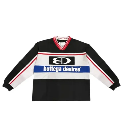 Bottega Desires Hockey Long Sleeve Jersey Black