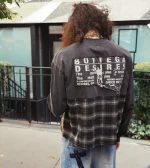 Bottega Desires Hybrid Flannel T-Shirt