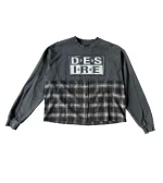 Bottega Desires Hybrid Flannel T-Shirt