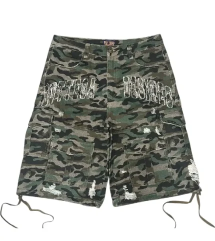 Bottega Desires Camo Shorts Cargo