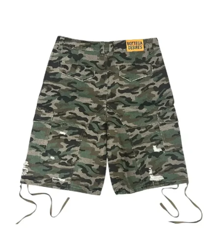 Bottega Desires Camo Shorts Cargo