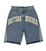 Bottega Desires Denim Shorts Blue