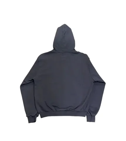 Bottega Desires Logo Patch Full Zip Hoodie